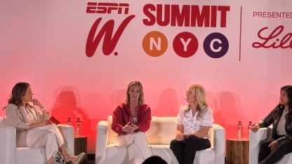 Jessica Campbell discusses role of trailblazer at espnW Summit NYC 
