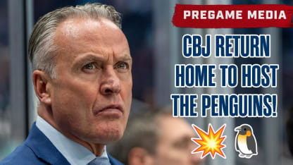 Head Coach Dean Evason, CBJ vs. PIT | Pregame Media