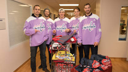 Photo Gallery - Caps Deliver Kids Club Kits to Med Star