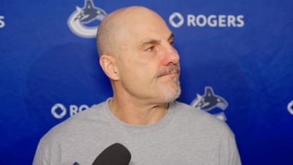 PRACTICE | Head Coach Rick Tocchet