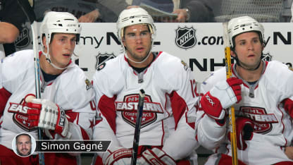 gagne all-star with badge