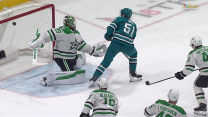 DAL@SJS: Graf scores goal against Jake Oettinger