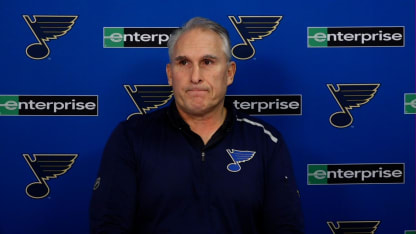 Berube after the scrimmage
