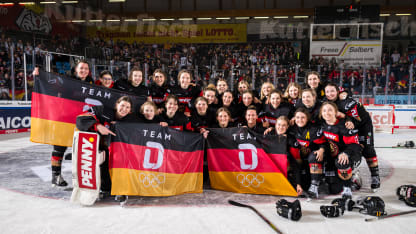 DE women qualify 2026 Olympics