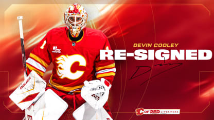 Flames Re-Sign Devin Cooley To Two-Year Extension
