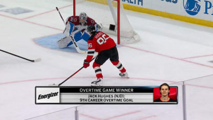 Energizer OT Winner: Jack Hughes