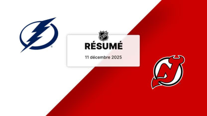 TBL vs NJD | Résumé | 11/12/2025