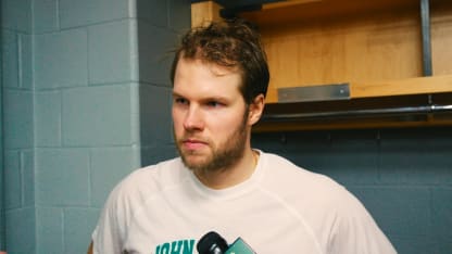 Gustavsson Postgame vs. Chicago 11/26