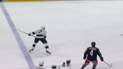 LAK@CBJ: Kempe scores goal against Jet Greaves