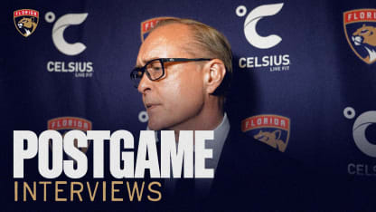 FLA at PIT: Maurice (Postgame)