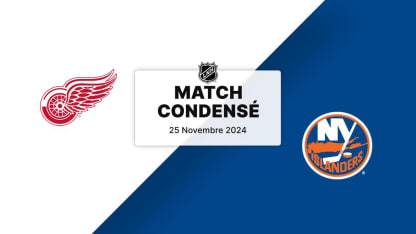 Match condensé : DET @ NYI 25/11/2024