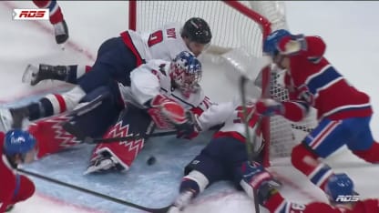 WSH@MTL: Gallagher marque un but en A.N. contre Charlie Lindgren