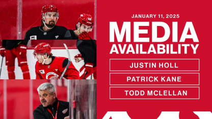 Justin Holl, Patrick Kane, Todd McLellan Media