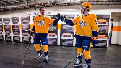 Roman Josi, Dante Fabbro, Nashville Predators