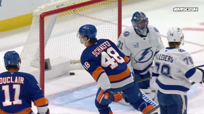 TBL@NYI: Schaefer scores PPG against Jonas Johansson