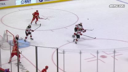 NJD@DET: Mercer scores empty-net goal