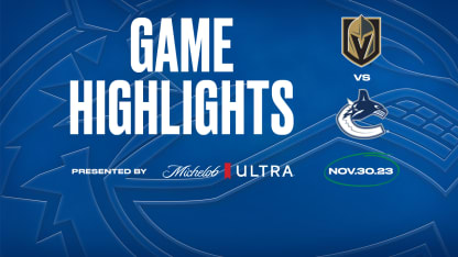 HIGHLIGHTS | Canucks vs. Golden Knights