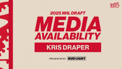 Kris Draper NHL Draft Day 1 | June 27, 2025 