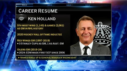 Ken Holland named Kings VP and GM