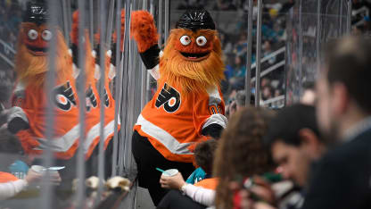 Elliott et Gritty s'invitent à la fête pour les Flyers