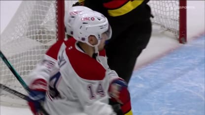 MTL@VAN: Suzuki marque un but en A.N. contre Kevin Lankinen