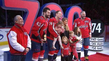 John Carlson's 700 Career Points Ceremony