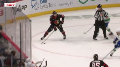 VAN@OTT: Spence scores goal against Kevin Lankinen
