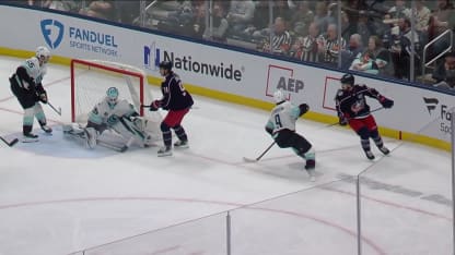 SEA@CBJ: Johnson scores goal against Joey Daccord