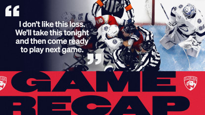 RECAP: Lightning 3, Panthers 1