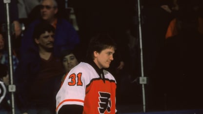 Pelle Lindbergh On The Ice