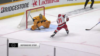 CAR@NSH: Saros with a great save against Taylor Hall