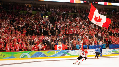 Canada Doughty NHLPA 2010 with flag