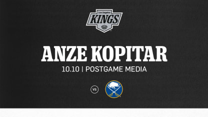 Kopitar Media Availability 10/10/24