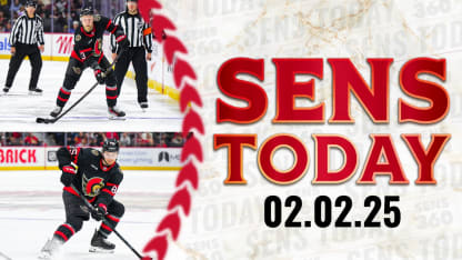 Sens Today: Olympic Bound
