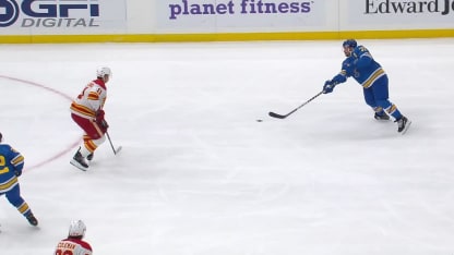 CGY@STL: Holloway redirects Faulk's shot for a PPG