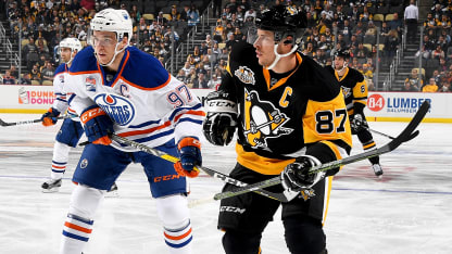 Connor McDavid, Sidney Crosby