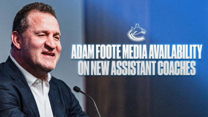NEWS | Adam Foote On New Assistant Coaches
