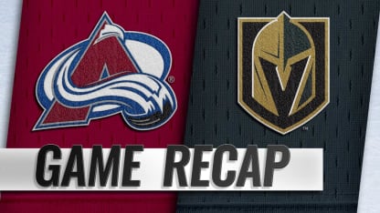 Recap: COL 1, VGK 2