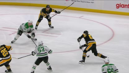 DAL@PIT: Karlsson scores goal against Jake Oettinger