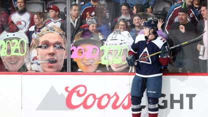 Ryan Graves Winnipeg Jets warmup pregame 2020 New Year 2019 December 31