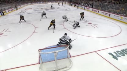 LAK@PIT: Kuemper with a great save against Bryan Rust