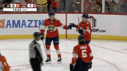 FLA vs. PHI: Verhaeghe buries tic-tac-toe play