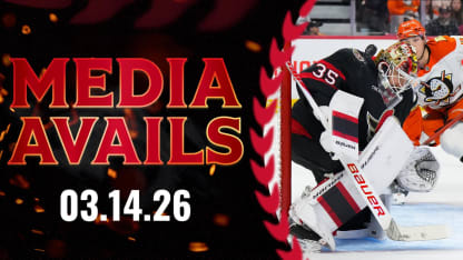 Linus Ullmark Postgame Media vs ANA