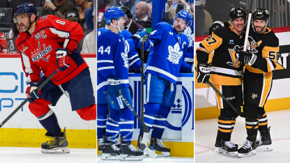 Ovechkin, Matthews y Crosby lideraron la acción del jueves en la NHL