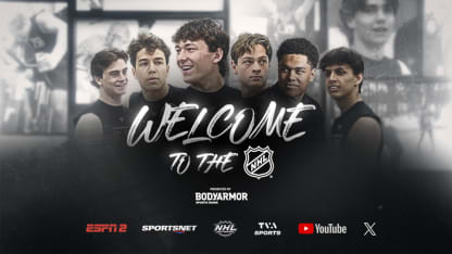 Welcome to the NHL to reveal 2025 Draft behind the scenes look at