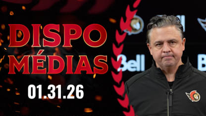 Travis Green dispo médias avant le match contre NJD