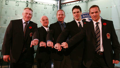 Luc-Robitaille-Hall-of-Fame-Induction-Group-Photo