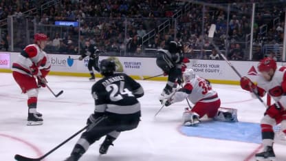 CAR@LAK: Moore scores goal against Brandon Bussi