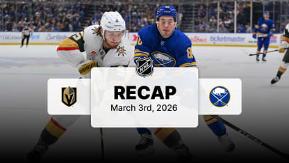 VGK at BUF | Recap