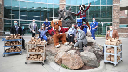 Community Donation Rocky Mountain Hospital for Children COVID-19 Bernie Mascot